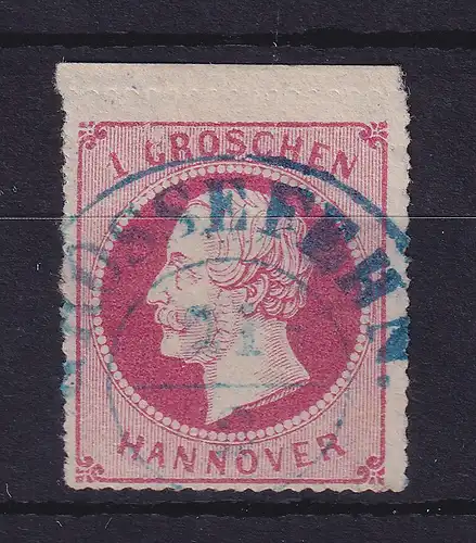 Hannover 1864 König Georg V. 1 Groschen Mi.-Nr. 23 y  O GROSSEFEHN