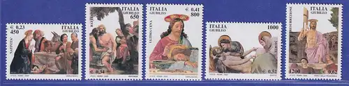 Italien 2000 Heiliges Jahr 2000, Gemälde (VI).  Mi.-Nr. 2684-88 **
