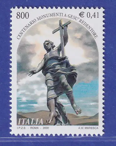 Italien 2000 Heiland, Bronzestatue von Vincenzo Jerace Bildhauer Mi.-Nr. 2706 **