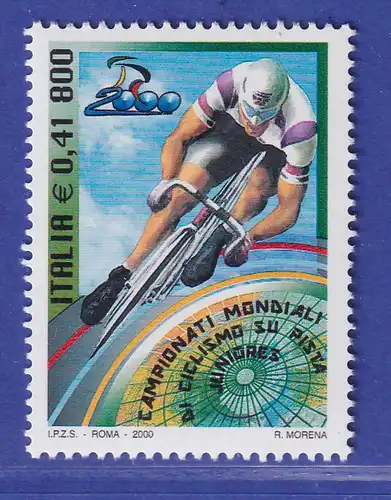 Italien 2000 Straßen-Weltmeisterschaften der Junioren Mi.-Nr. 2712 **