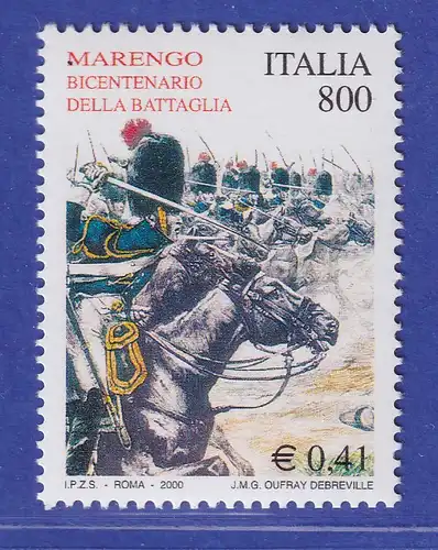 Italien 2000 Schlacht von Marengo Mi.-Nr.2720 **