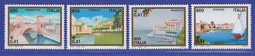Italien 2001 Tourismus Mi.-Nr. 2752-55  **