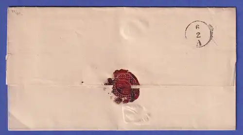 Hannover Vorphila-Brief mit Einzeiler COPPENBRÜGGE 1840er Jahre