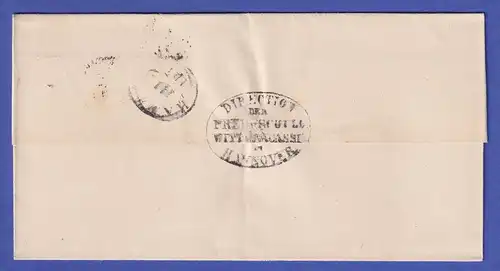 Hannover Vorphila-Brief mit Fingerhutstempel HANNOVER nach 1825