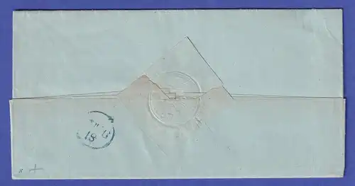 Hannover Brief mit Einkreisstempel GIEBOLDEHAUSEN 1857