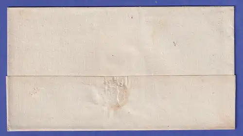 Hannover Vorphila-Brief mit rotem Einzeiler GOETTINGEN 1815 (?)