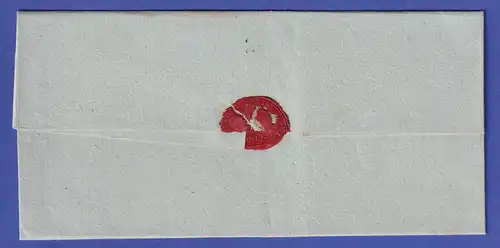 Hannover Vorphila-Brief mit Einzeiler OHOF wohl 1840 