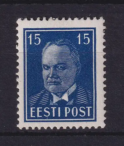 Estland 1940 Staatspräsident Päts Mi.-Nr. 158 x . ungebraucht *