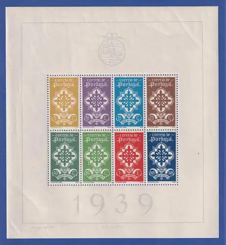 Portugal 1940  Blockausgabe Portugiesische Legion Mi.-Nr. Block 1 **