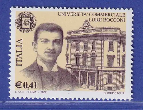 Italien 2002 Wirtschaftsuniversität Luigi Bocconi, Mailand Mi.-Nr. 2824 **