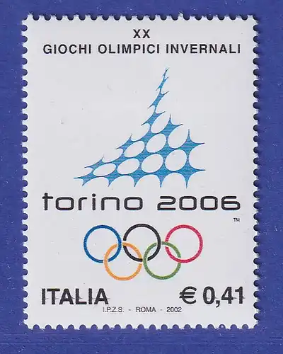 Italien 2002 Olympische Winterspiele 2006, Turin  Mi.-Nr. 2827 **