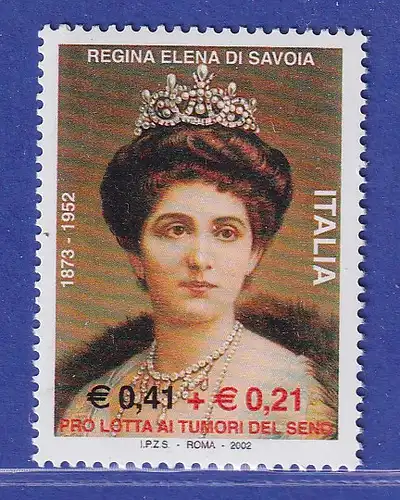 Italien 2002 Elena Königin von Italien  Mi.-Nr. 2832 **