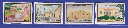 Italien 2002 Tourismus  Mi.-Nr. 2834-37 **