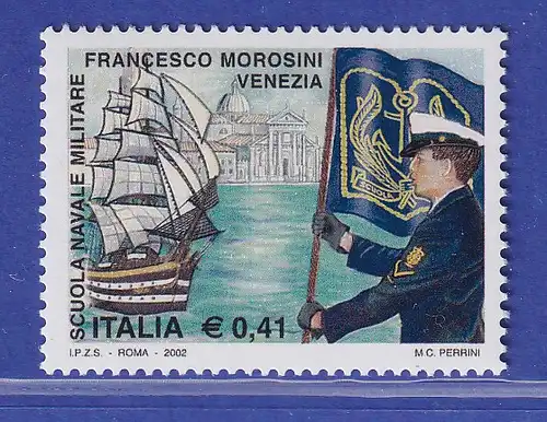 Italien 2002 Marineschule Francesco Morosini, Venedig Mi.-Nr. 2841 **