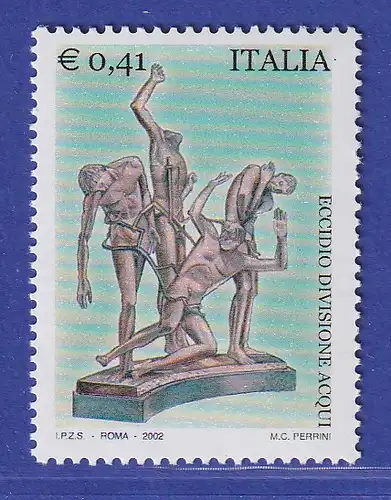 Italien 2002 Hinrichtung der Soldaten Acqui auf Kefalonia Mi.-Nr. 2853 **