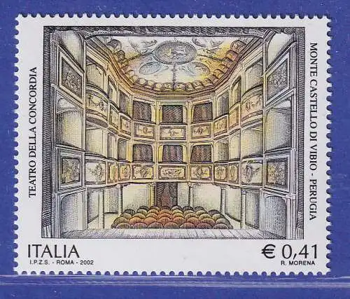 Italien 2002 Concordia-Theater, Monte Castello di Vibio, Perugia Mi.-Nr. 2869 **