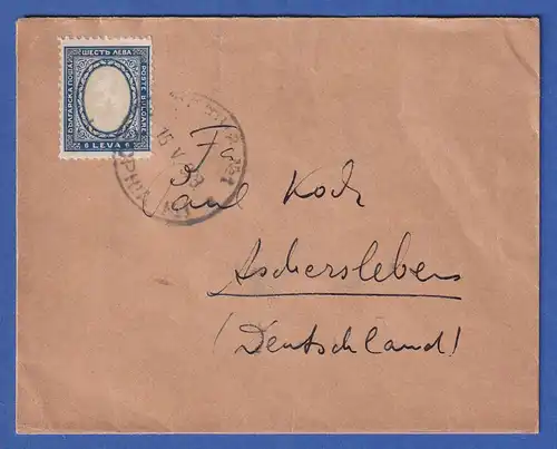 Bulgarien 1928 6L Mi.-Nr. 199 auf Brief von Sophia nach Berlin