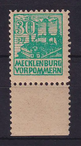 SBZ Mecklenburg-Vorpommern 1946 Mi.-Nr. 39 z a postfrisch ** gpr. KRAMP BPP
