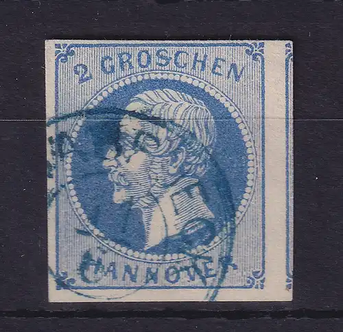 Hannover König Georg V. 2 Groschen Mi-Nr. 15 b  O OSNABRUECK (1860)