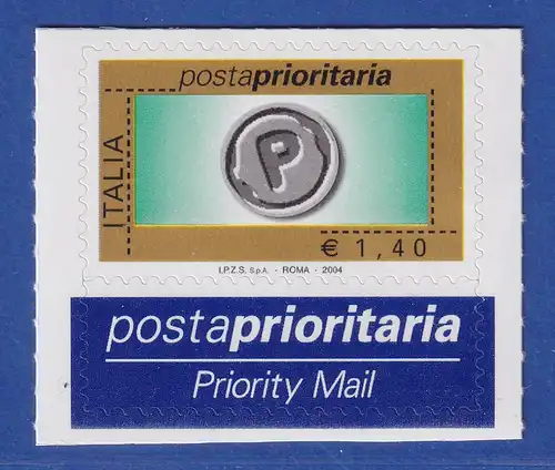 Italien 2004 Freimarke: Prioritätspost € 1,40  Mi.-Nr. 2946 ** 