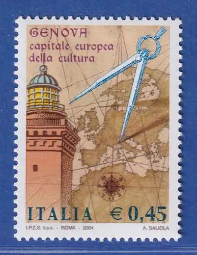 Italien 2004 Genua -  Kulturhauptstadt Europas 2004  Mi.-Nr. 2949 ** 