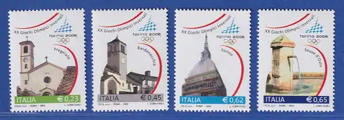 Italien 2004 Olympische Winterspiele 2006 Turin Mi.-Nr. 2951-54 ** 