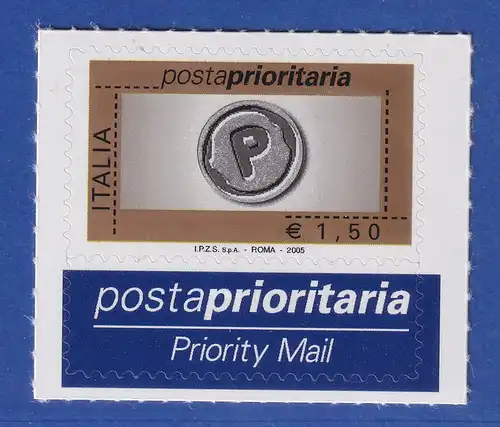 Italien 2004 Freimarke: Prioritätspost € 1,50  Mi.-Nr. 2957 ** 