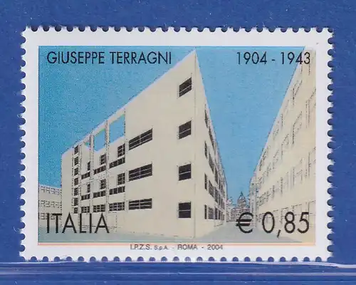 Italien 2004 Giuseppe Terragni, Architekt    Mi.-Nr. 2966 ** 