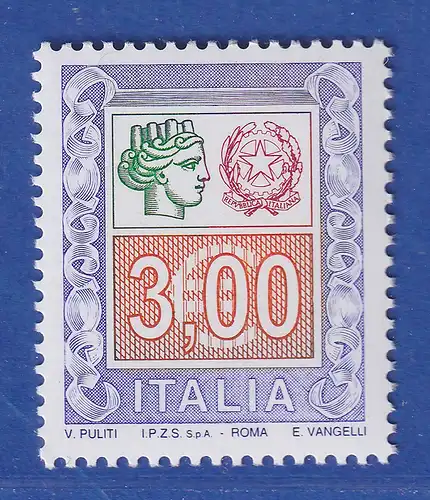 Italien 2004 Freimarke: Italia € 3,00 Mi.-Nr. 2975 ** 