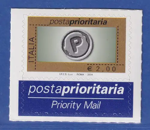 Italien 2004 Freimarke: Prioritätspost, € 2,00  Mi.-Nr. 2981 ** 