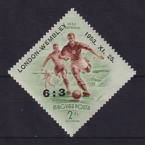 Ungarn 1953 Sieg im Fußball gegen England Mi.-Nr. 1340 postfrisch **