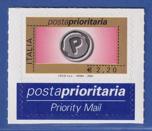 Italien 2004 Freimarke: Prioritätspost € 2,20 Mi.-Nr. 2983 ** 