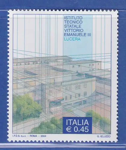 Italien 2004 Hochschule Vittorio Emanuelle III. Lucera Mi.-Nr. 2995 ** 