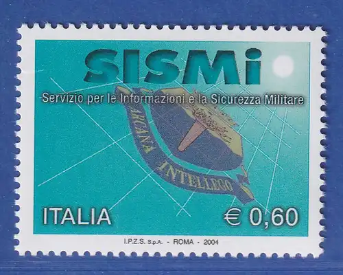 Italien 2004 Militärischer Sicherheitsdienst, SISMI-Emblem Mi.-Nr. 2998 ** 