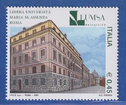 Italien 2004 Freie Universität Maria Ss. Assunta (LUMSA), Rom  Mi.-Nr. 3007 ** 