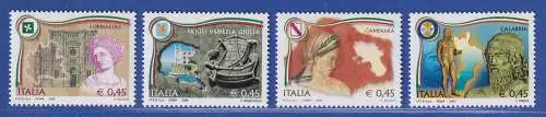 Italien 2005 Regionen Italiens (II). Mi.-Nr. 3019-22 ** 