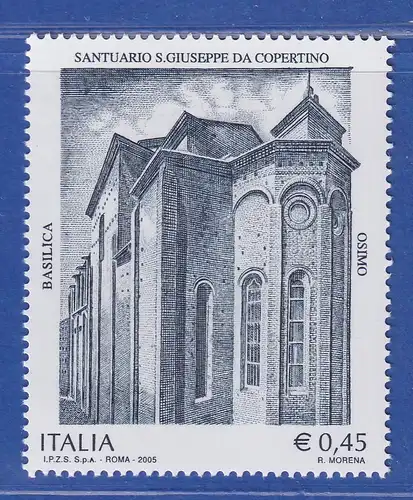 Italien 2005 Basilika San Giuseppe da Copertino, Osimo Mi.-Nr.3036 ** 