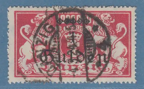 Danzig 1923 Freimarke Stadtansichten 1 Gulden Mi.-Nr. 189 gestempelt