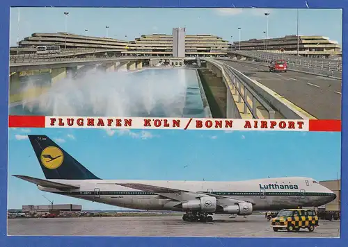 AK Flughafen Köln / Bonn Airport  Lufthansa Boeing 747 Jumbo Jet, unbeschrieben