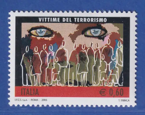 Italien 2006 Gedenken der Terrorismus-Opfer Mi.-Nr. 3134 ** 