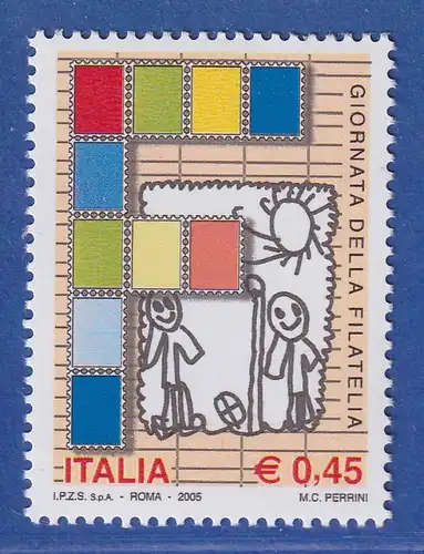 Italien 2005 Tag der Briefmarke  Mi.-Nr. 3058 ** 