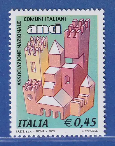 Italien 2005 Nationalere Verband Italienischer Gemeinden ANCI,  Mi.-Nr. 3059 ** 