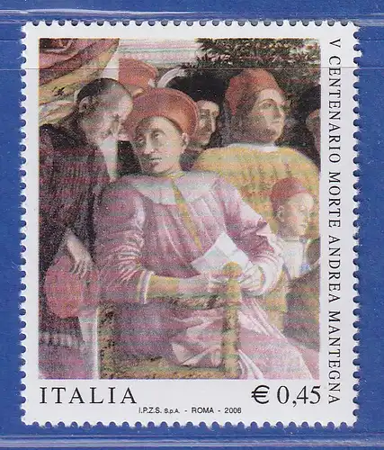 Italien 2006 Andrea Mantegna, Maler  Mi.-Nr. 3092 ** 