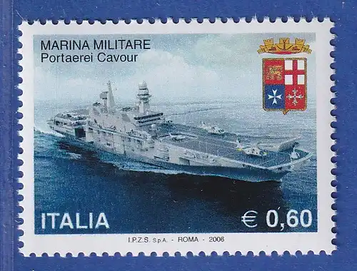 Italien 2006 Staatliche Institutionen (XXII). Marine Mi.-Nr. 3098 ** 