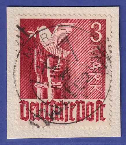 SBZ Bezirkshandstempel OPD 27 Markranstädt auf 3M Taube Mi.-Nr. IIc V  O gpr