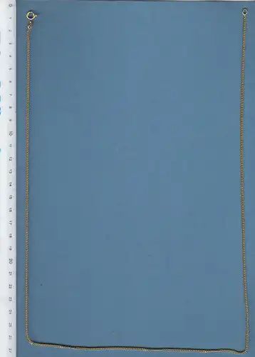 Goldkette Länge ca 70cm (inkl.Verschluss), Masse 11,58g  750er Gold, gepunzt