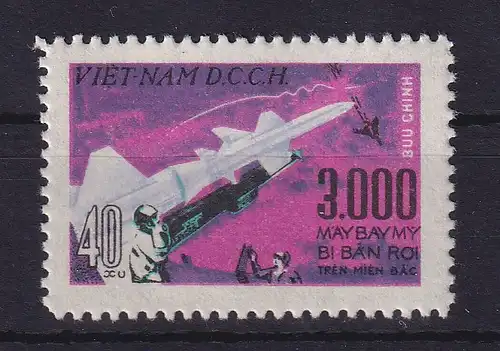 Vietnam 1968 Flugabwehr-Rakete Mi.-Nr. 537 ** / MNH