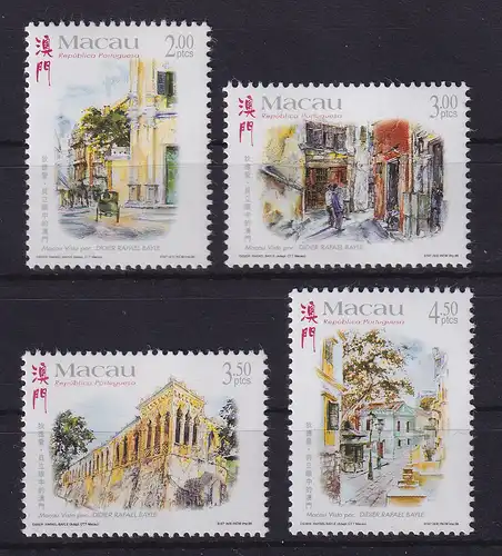 Macau 1998 Stadtansichten Mi.-Nr. 992-995 ** / MNH