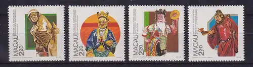 Macau 1987 Antike Keramiken Mi.-Nr. 569-572 ** / MNH
