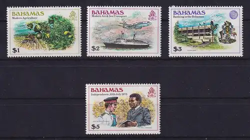 Bahamas 1980 Landestypische Motive Mi.-Nr. 466-469 postfrisch **